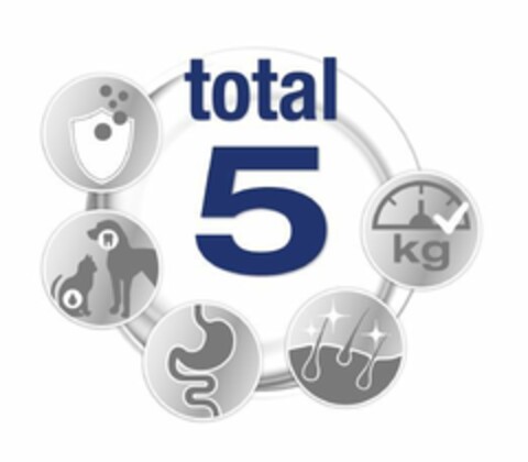 TOTAL 5 Logo (EUIPO, 09/12/2016)