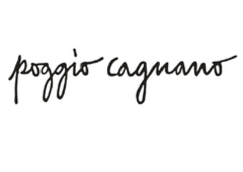 POGGIO CAGNANO Logo (EUIPO, 01/30/2017)