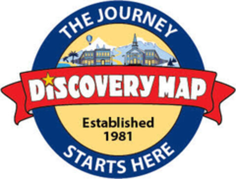 Discovery Map Established 1981 The Journey Starts Here Logo (EUIPO, 18.04.2017)