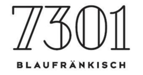 7301 BLAUFRÄNKISCH Logo (EUIPO, 05/18/2017)