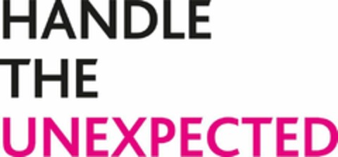 Handle The Unexpected Logo (EUIPO, 11.05.2018)