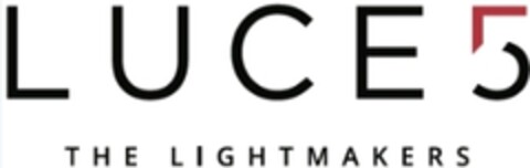 LUCE 5 THE LIGHTMAKERS Logo (EUIPO, 15.10.2018)