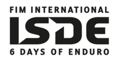 FIM International ISDE 6 Days of Enduro Logo (EUIPO, 12.11.2019)