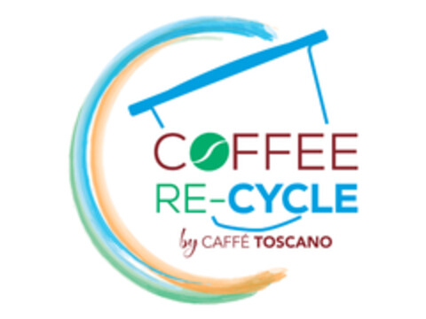 COFFEE RE-CYCLE BY CAFFE' TOSCANO Logo (EUIPO, 12/18/2019)