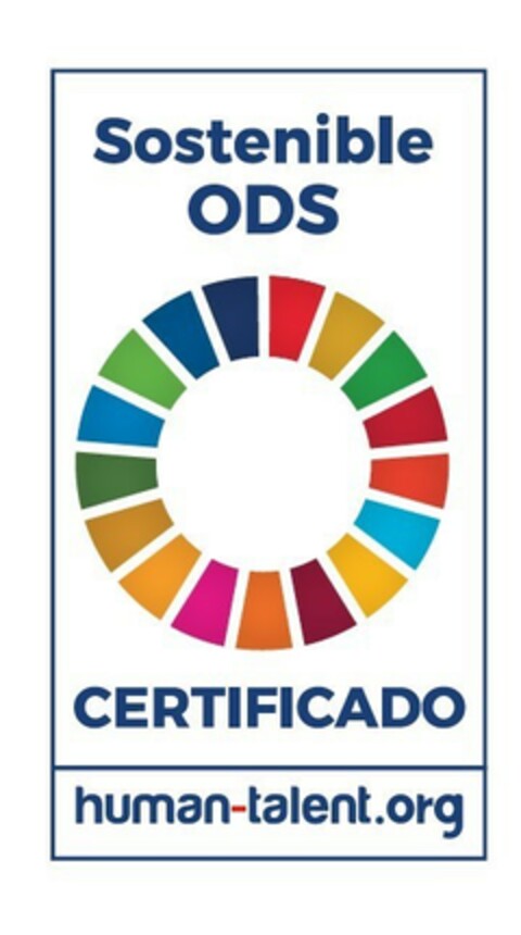 Sostenible ODS CERTIFICADO human-talent.org Logo (EUIPO, 18.05.2022)