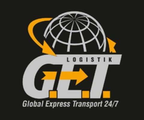 LOGISTIK G.E.T. Global Express Transport 24/7 Logo (EUIPO, 11/15/2023)