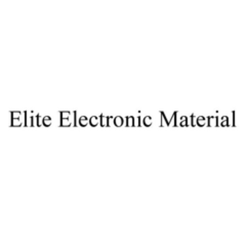 Elite Electronic Material Logo (EUIPO, 21.11.2023)