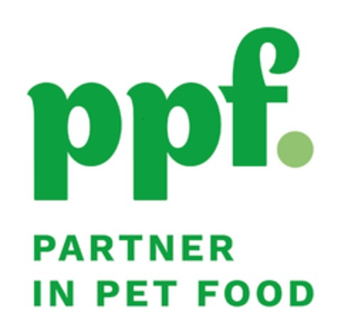 ppf PARTNER IN PET FOOD Logo (EUIPO, 01/16/2024)