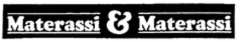 Materassi & Materassi Logo (EUIPO, 05/13/1999)