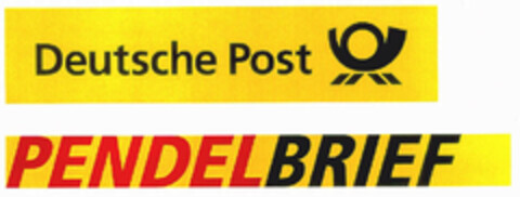 Deutsche Post PENDELBRIEF Logo (EUIPO, 22.05.2001)