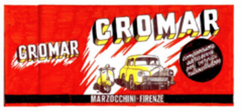 CROMAR CROMAR MARZOCCHINI-FIRENZE composizione abrasiva per vernici nitrocellulose Logo (EUIPO, 25.11.2002)