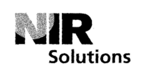 NIR Solutions Logo (EUIPO, 05/20/2003)