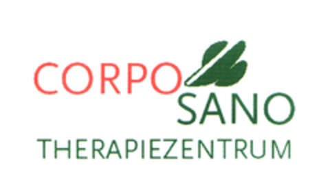 CORPO SANO THERAPIEZENTRUM Logo (EUIPO, 24.02.2005)