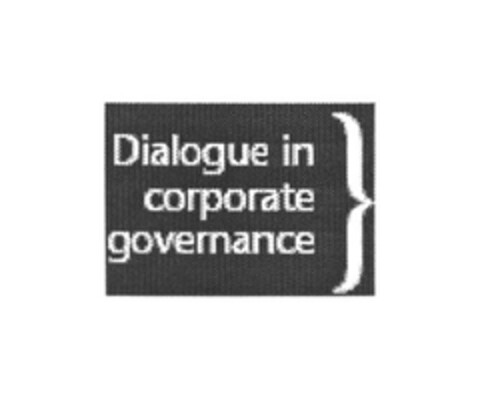 Dialogue in corporate governance Logo (EUIPO, 11.08.2005)