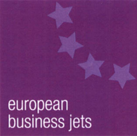 european business jets Logo (EUIPO, 30.09.2005)