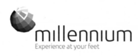 millennium Experience at your feet Logo (EUIPO, 28.06.2006)