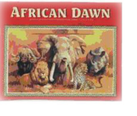 AFRICAN DAWN Logo (EUIPO, 01.11.2006)