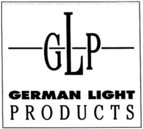 GLP GERMAN LIGHT PRODUCTS Logo (EUIPO, 31.05.2007)