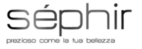 séphir prezioso come la tua bellezza Logo (EUIPO, 29.10.2008)