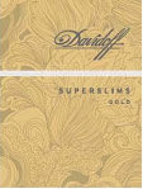 Davidoff Superslims Gold Logo (EUIPO, 07/24/2009)