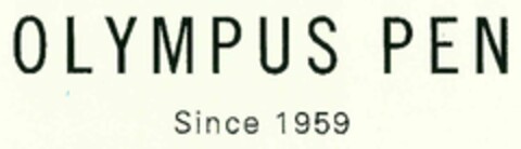 OLYMPUS PEN Since 1959 Logo (EUIPO, 01.10.2009)