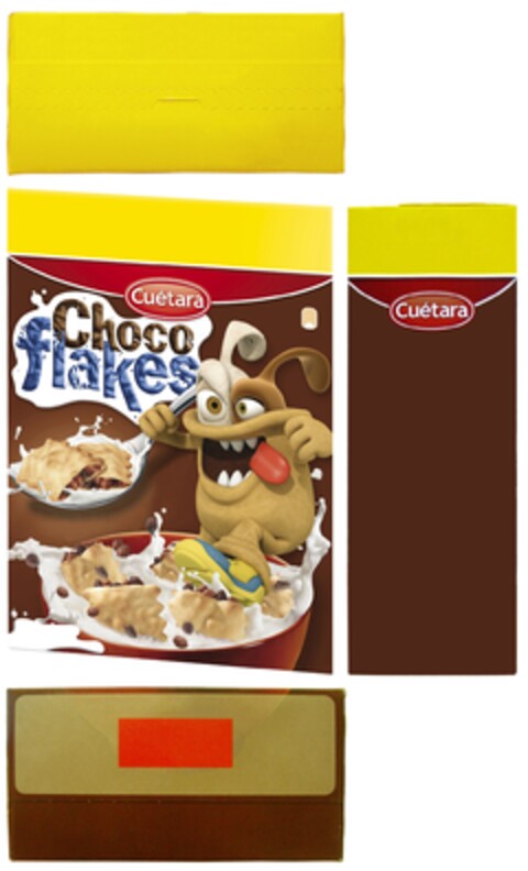 CHOCO FLAKES CUETARA Logo (EUIPO, 11.10.2013)