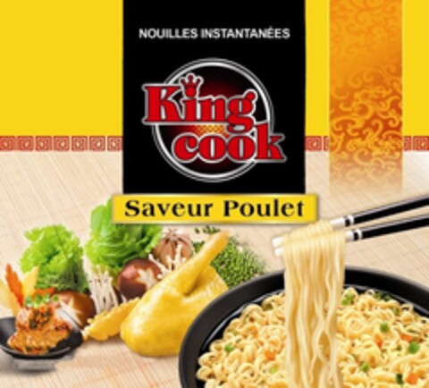 NOUILLES INSTANTANÉES King cook Saveur Poulet Logo (EUIPO, 11.03.2015)