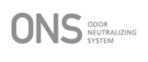 ONS ODOR NEUTRALIZING SYSTEM Logo (EUIPO, 17.04.2015)