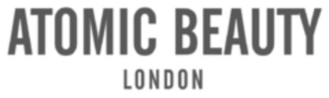 ATOMIC BEAUTY LONDON Logo (EUIPO, 22.02.2018)