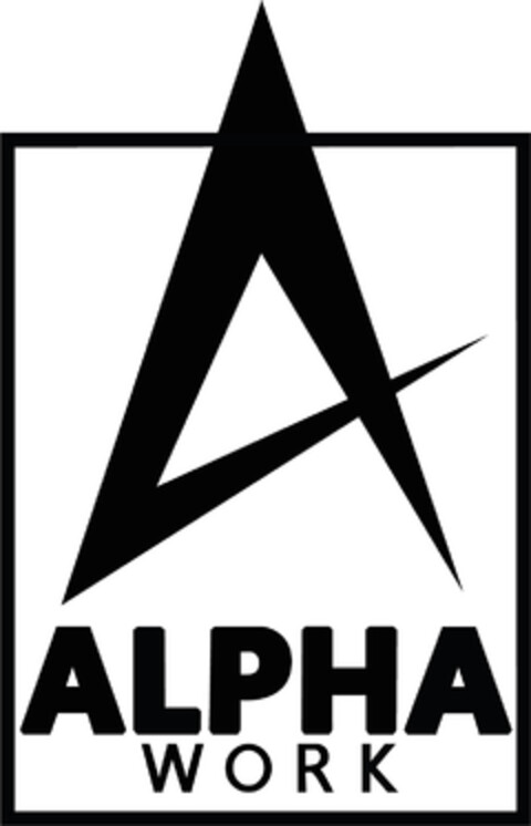 ALPHA WORK Logo (EUIPO, 02/13/2019)