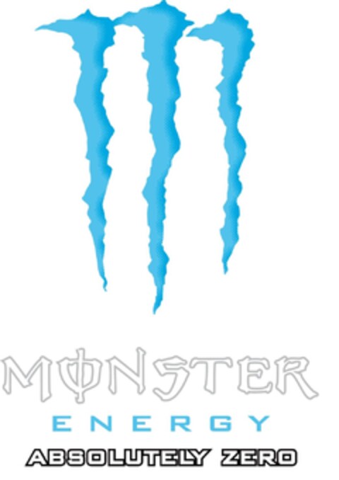 M MONSTER ENERGY ABSOLUTELY ZERO Logo (EUIPO, 03/25/2019)