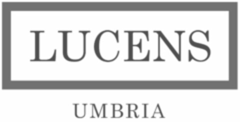 LUCENS UMBRIA Logo (EUIPO, 25.09.2019)