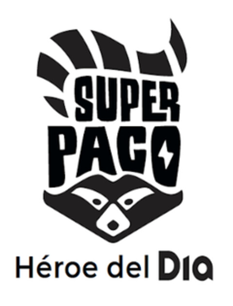 SUPER PACO Héroe del Día Logo (EUIPO, 10/08/2020)