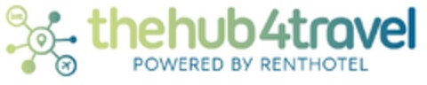 thehub4travel powered by renthotel Logo (EUIPO, 08.06.2021)