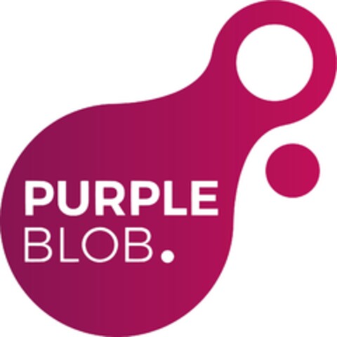 PURPLE BLOB. Logo (EUIPO, 25.06.2021)