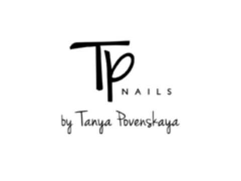 TP NAILS by Tanya Povenskaya Logo (EUIPO, 18.03.2022)