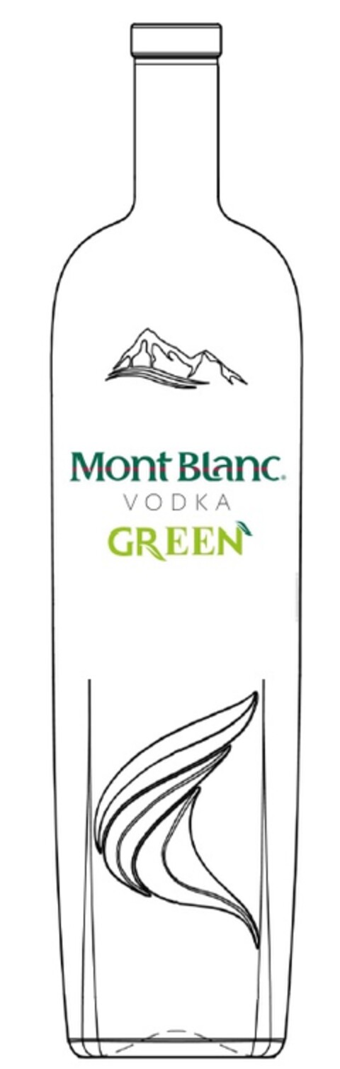 Mont Blanc VODKA GREEN Logo (EUIPO, 21.03.2023)