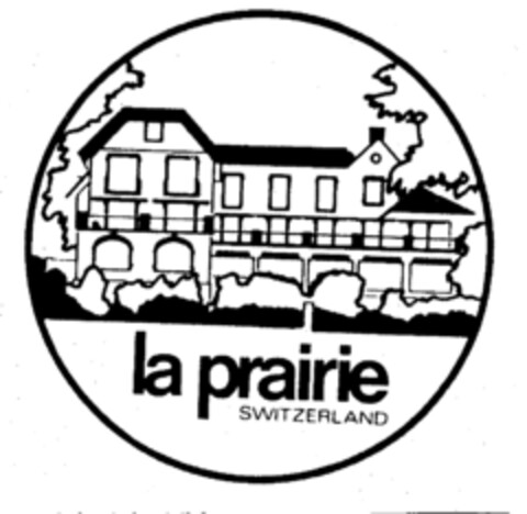 la prairie SWITZERLAND Logo (EUIPO, 19.08.1996)