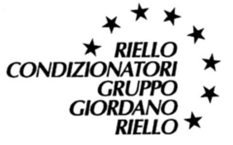 RIELLO CONDIZIONATORI GRUPPO GIORDANO RIELLO Logo (EUIPO, 01.04.1998)