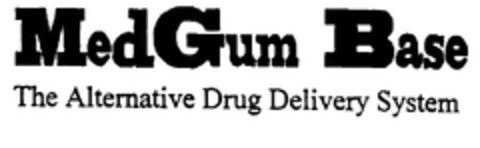 MedGum Base The Alternative Drug Delivery System Logo (EUIPO, 07.06.2000)