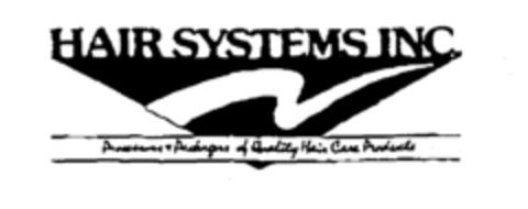 HAIR SYSTEMS INC. Processors & Packagers of Quality Hair Care Products Logo (EUIPO, 30.06.2000)