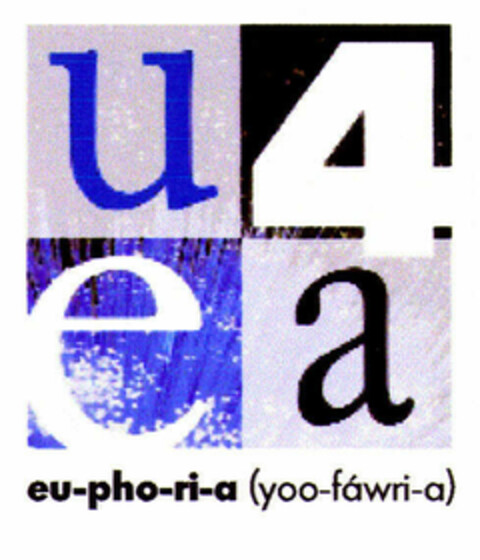 u4ea eu-pho-ria (yoo-fáwri-a) Logo (EUIPO, 04.09.2001)