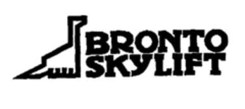 BRONTO SKYLIFT Logo (EUIPO, 01.11.2001)