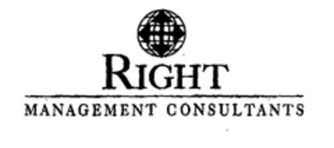 RIGHT MANAGEMENT CONSULTANTS Logo (EUIPO, 20.05.2004)