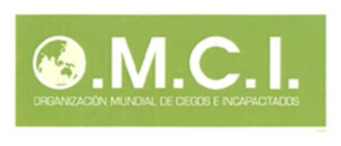 O.M.C.I. ORGANIZACIÓN MUNDIAL DE CIEGOS E INCAPACITADOS Logo (EUIPO, 03.01.2005)