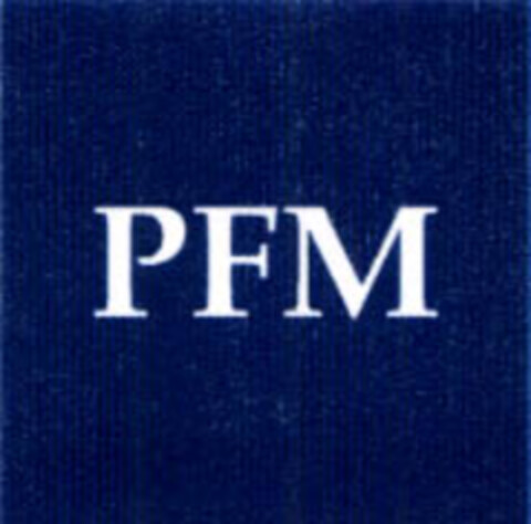 PFM Logo (EUIPO, 10/26/2005)