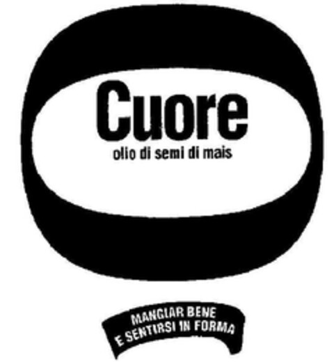 Cuore olio di semi di mais MANGIAR BENE E SENTIRSI IN FORMA Logo (EUIPO, 19.02.2007)