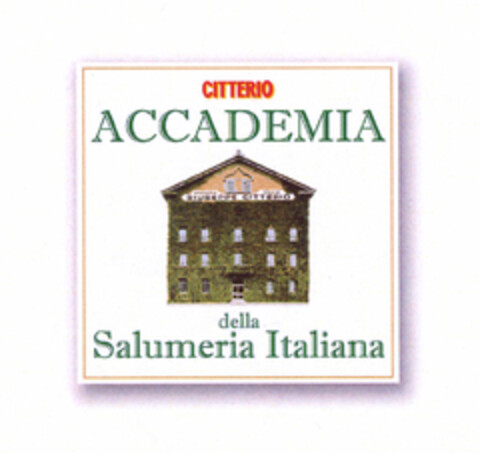 CITTERIO ACCADEMIA della Salumeria Italiana Logo (EUIPO, 03/26/2007)