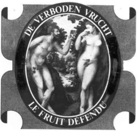 DE VERBODEN VRUCHT LE FRUIT DÉFENDU Logo (EUIPO, 20.12.2007)