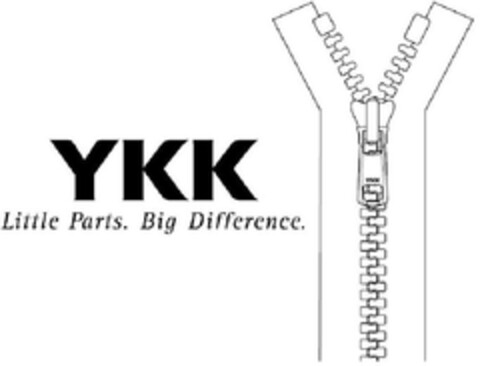 YKK Little Parts, Big Difference. Logo (EUIPO, 07.04.2011)